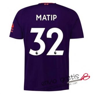 Camiseta Liverpool Segunda Equipacion 32#MATIP 2018-2019