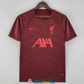 Camiseta Liverpool Training Red I 2022/2023