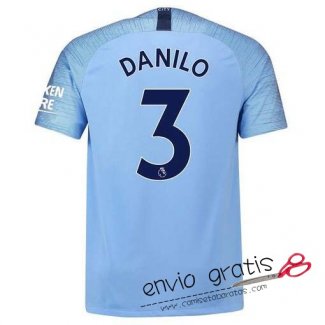 Camiseta Manchester City Primera Equipacion 3#DANILO 2018-2019