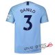 Camiseta Manchester City Primera Equipacion 3#DANILO 2018-2019