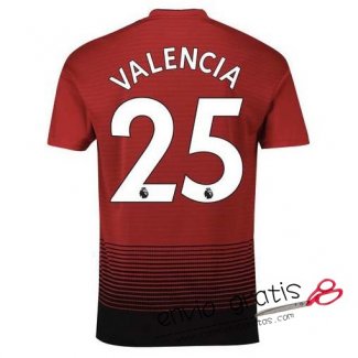 Camiseta Manchester United Primera Equipacion 25#VALENCIA 2018-2019