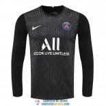 Camiseta Manga Larga PSG Portero Black 2020/2021 Camiseta Manga Larga PSG Portero Black 2020/2021