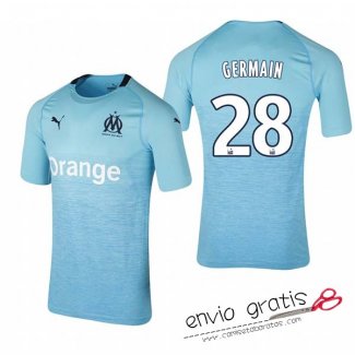 Camiseta Olympique Marseille Tercera Equipacion 28#GERMAIN 2018-2019