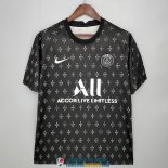 Camiseta PSG Training Black III 2021/2022 Camiseta PSG Training Black III 2021/2022