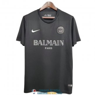 Camiseta PSG x BALMAIN Training Black 2020/2021
