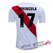 Camiseta Peru Primera Equipacion 17#ADVINCULA 2018