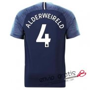 Camiseta Tottenham Hotspur Segunda Equipacion 4#ALDERWEIRELD 2018-2019