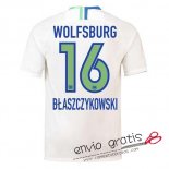 Camiseta VfL Wolfsburg Segunda Equipacion 16#BLASZCZYKOWSKI 2018-2019