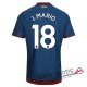 Camiseta West Ham United Segunda Equipacion 18#J.MARIO 2018-2019
