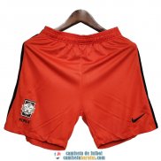 Pantalon Corto Corea Red 2020/2021