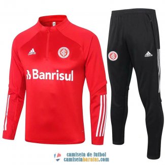 Sport Club Internacional Sudadera De Entrenamiento Red + Pantalon 2020/2021