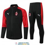 AC Milan Chaqueta Black + Pantalon 2020/2021