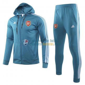 Arsenal Chaqueta Capucha Blue + Pantalon 2019-2020