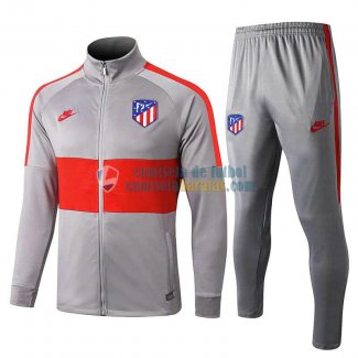 Atletico De Madrid Chaqueta Grey + Pantalon 2019-2020