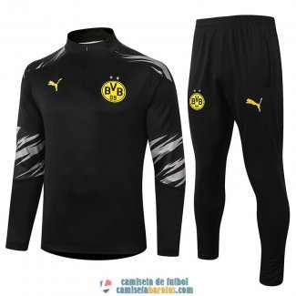 Borussia Dortmund Sudadera De Entrenamiento Black + Pantalon 2020/2021