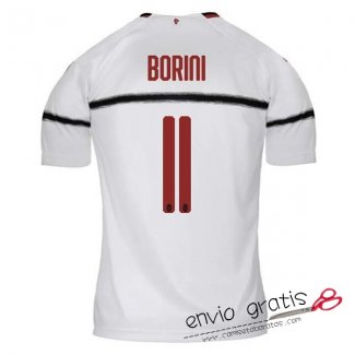 Camiseta AC Milan Segunda Equipacion 11#BORINI 2018-2019