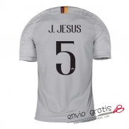 Camiseta AS Roma Segunda Equipacion 5#J.JESUS 2018-2019