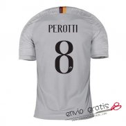 Camiseta AS Roma Segunda Equipacion 8#PEROTTI 2018-2019