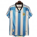 Camiseta Argentina Retro Primera Equipacion 1998 1999