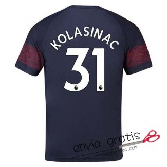 Camiseta Arsenal Segunda Equipacion 31#KOLASINAC 2018-2019