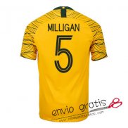 Camiseta Australia Primera Equipacion 5#MILLIGAN 2018