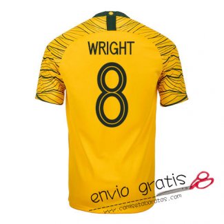 Camiseta Australia Primera Equipacion 8#WRIGHT 2018