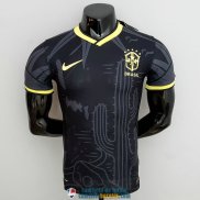 Camiseta Authentic Brasil Black II 2022/2023