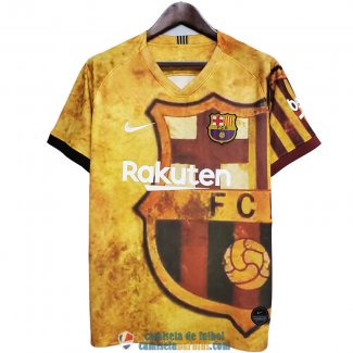 Camiseta Barcelona Training Suit Yellow 2020/2021