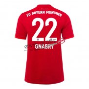Camiseta Bayern Munich Primera Equipacion 22 GNABRY 2019-2020