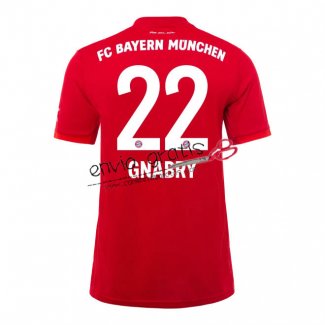 Camiseta Bayern Munich Primera Equipacion 22 GNABRY 2019-2020