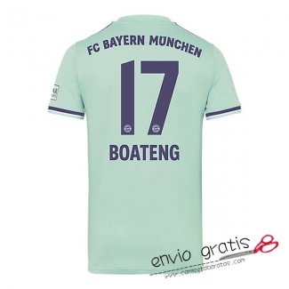 Camiseta Bayern Munich Segunda Equipacion 17#BOATENG 2018-2019