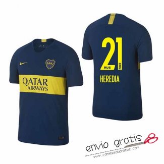 Camiseta Boca Juniors Primera Equipacion 21#HEREDIA 2018-2019