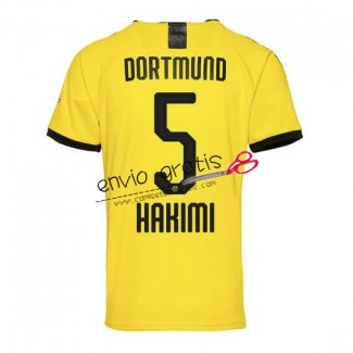 Camiseta Borussia Dortmund Primera Equipacion 5 HAKIMI 2019-2020