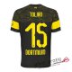 Camiseta Borussia Dortmund Segunda Equipacion 15#TOLJAN 2018-2019