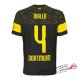 Camiseta Borussia Dortmund Segunda Equipacion 4#DIALLO 2018-2019