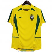 Camiseta Brasil Retro Primera Equipacion 2002 2003