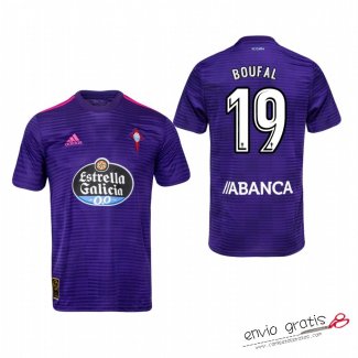 Camiseta Celta Vigo Segunda Equipacion 19#BOUFAL 2018-2019