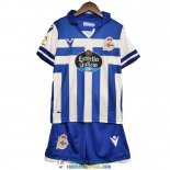 Camiseta Deportivo La Coruna Ninos Primera Equipacion 2020/2021