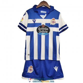 Camiseta Deportivo La Coruna Ninos Primera Equipacion 2020/2021