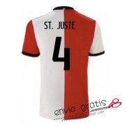 Camiseta Feyenoord Primera Equipacion 4#ST. JUSTE 2018-2019