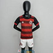 Camiseta Flamengo Ninos Segunda Equipacion 2022/2023