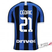 Camiseta Inter Milan Primera Equipacion 21#CEDRIC 2019-2020