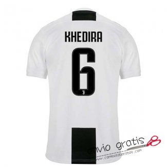 Camiseta Juventus Primera Equipacion 6#KHEDIRA 2018-2019