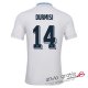 Camiseta Lazio Segunda Equipacion 14#DURMISI 2018-2019