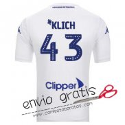 Camiseta Leeds United Primera Equipacion 43#KLICH 2018-2019