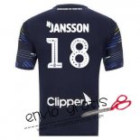 Camiseta Leeds United Segunda Equipacion 18#JANSSON 2018-2019 Camiseta Leeds United Segunda Equipacion 18#JANSSON 2018-2019