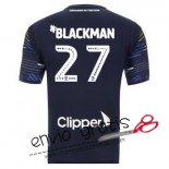 Camiseta Leeds United Segunda Equipacion 27#BLACKMAN 2018-2019 Camiseta Leeds United Segunda Equipacion 27#BLACKMAN 2018-2019