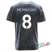 Camiseta Leicester City Segunda Equipacion 8#IHEANACHO 2018-2019