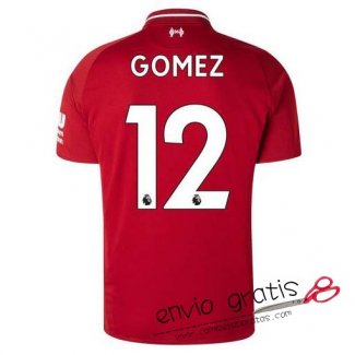 Camiseta Liverpool Primera Equipacion 12#GOMEZ 2018-2019