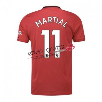 Camiseta Manchester United Primera Equipacion 11 MARTIAL 2019-2020